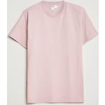 Ekologiska Rosa Kortärmade Kortärmade T-shirts från Colorful Standard i Storlek XXL med Rund ringning för Herrar 