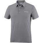 Columbia Triple Canyon Tech Short Sleeve Polo Shirt Grå S Man