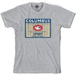 Columbus herr anda t-shirt, stålgrå, M