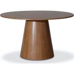 Runda matbord från Skånska Möbelhuset med diameter 130cm i Valnöt 