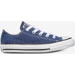 Blåa Canvas sneakers från Converse All Star OX på rea i storlek 30 med Snörning i Polyester för Flickor 