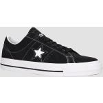 Streetwear Svarta Retro-sneakers från Converse One Star i storlek 46 i Mocka för Damer 