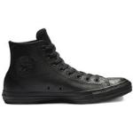 Svarta Skinnsneakers från Converse i storlek 42,5 i Läder för Flickor 