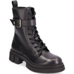 MC/Biker wear Svarta Ankle-boots från Tommy Hilfiger i storlek 36 