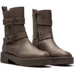 Bruna Ankle-boots på rea med Klackhöjd över 9cm i Läder för Damer 