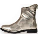 Gula Ankle-boots på rea med Dragkedja i Mjukt läder för Damer 