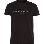 Svarta Kortärmade Kortärmade T-shirts från Tommy Hilfiger i Storlek XS 