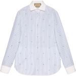 Casual Randiga Vita Skräddarsydda skjortor från Gucci i Storlek XL för Damer 
