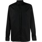 Svarta Långärmade skjortor från Karl Lagerfeld på rea i Bomull för Herrar 