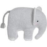 Gråa Gosedjurselefanter från Teddykompaniet med Djur - 20 cm 