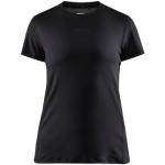 Svarta Tränings t-shirts från Craft på rea i Polyester för Damer 