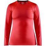 Röda Långärmade Tränings t-shirts från Craft för Damer 