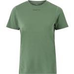 Gröna Tränings t-shirts från Craft i Storlek L för Damer 