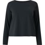 Svarta Långärmade Tränings t-shirts från Craft i Storlek XL i Material som andas för Damer 