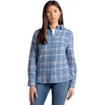 Blåa Långärmade Långärmade skjortor från Craghoppers på rea i Storlek XS i Bomull för Damer 