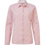 Rosa Långärmade Långärmade skjortor från Craghoppers NosiLife på rea i Storlek XS i Polyamid för Damer 