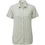Gröna Kortärmade Kortärmade skjortor från Craghoppers NosiLife på rea i Storlek XL i Polyamid för Damer 