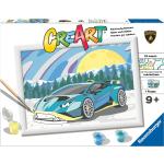 Creart Blue Lamborghini Toys Creativity Drawing & Crafts Drawing Drawing Boards Multi/patterned Ravensburger