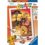 Creart The Lion King Toys Creativity Drawing & Crafts Drawing Coloring & Craft Books Multi/patterned Ravensburger