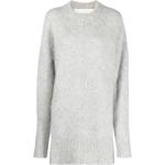 Ljusgråa Stickade tröjor från Rodebjer på rea i Alpacka för Damer 
