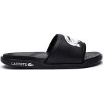 Svarta Slip in-sandaler från Lacoste med Slip-on med öppen tå i Gummi 