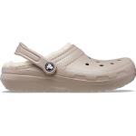 Beige Slip in-sandaler från Crocs i storlek 46,5 i Textil för Herrar 