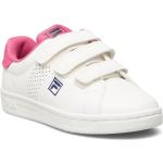Vita Sneakers med kardborreknäppning från Fila Crosscourt i storlek 31 med Kardborreknäppning för Barn 