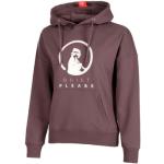 Lila Tränings hoodies med glitter på rea för Damer 