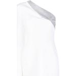 Vita Sidenklänningar med strass från Genny i Storlek L för Damer 