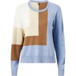 Blockfärgade Hållbara Blåa Pullovers från Culture på rea i Storlek S för Damer 