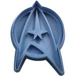 Blåa Star Trek Pepparkaksformar 