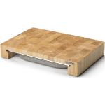 Cutting Board In Rubber Tree With Oven Form Brown Continenta