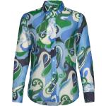 Paisley-mönstrade Blåa Långärmade Långärmade skjortor från Gant 