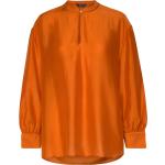 Orange Långärmade Långärmade blusar från Gant på rea för Damer 