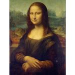 Fin konst tryck Da Vinci Mona Lisa stort konsttryck affisch väggdekor 45 x 61 cm, oramat papper