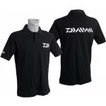Daiwa Short Sleeve Polo Shirt Svart M Man