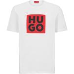 Vita Kortärmade Kortärmade T-shirts från HUGO BOSS HUGO i Storlek XS 