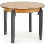 Daly runt förlängningsbart matbord 100-200 cm - Oljad ek/grafit