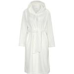 Vita Fleece-morgonrockar från Damella i Storlek M i Fleece för Damer 