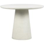 Vita Runda matbord från Woood med diameter 100cm 