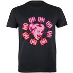Svarta Suicide Squad Harley Quinn T-shirts med tryck i Storlek L för Herrar 