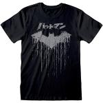 Svarta Batman T-shirts stora storlekar i Storlek 3 XL för Damer 