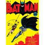 Flerfärgade Batman Affischramar i 60x80 