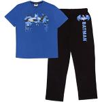 Svarta Batman Pyjamaströjor i Storlek M i Bomull för Herrar 
