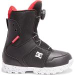 Svarta Snowboard-boots från DC Shoes Scout på rea i storlek 36 med medel flex för Barn 