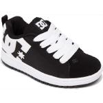 Svarta Skinnsneakers från DC Shoes Court på rea i storlek 33,5 i Läder för Pojkar 