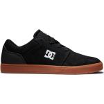 Svarta Skinnsneakers från DC Shoes på rea med Snörning med rundad tå i Läder för Herrar 