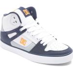 Vita Höga sneakers från DC Shoes Pure på rea i storlek 42 i Mocka för Herrar 