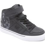 Svarta Höga sneakers från DC Shoes Pure på rea i storlek 35,5 med Kardborreknäppning i Mocka för Pojkar 