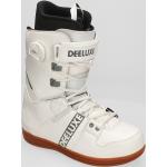 Vita Snowboard-boots från Deeluxe på rea i storlek 26,5 med mjuk flex för Herrar 